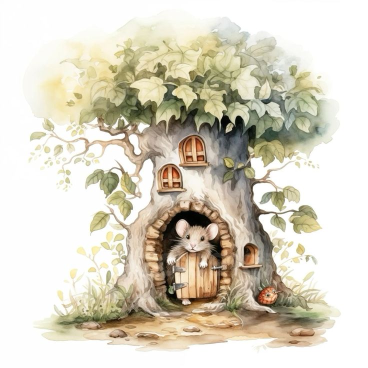 stage de dessin et d'aquarelle maison arbre